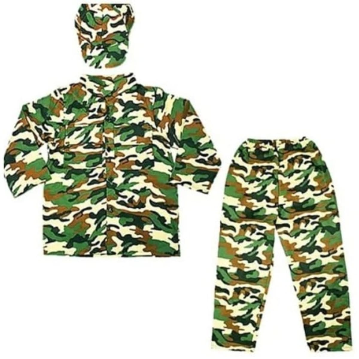 Kids online army pajamas