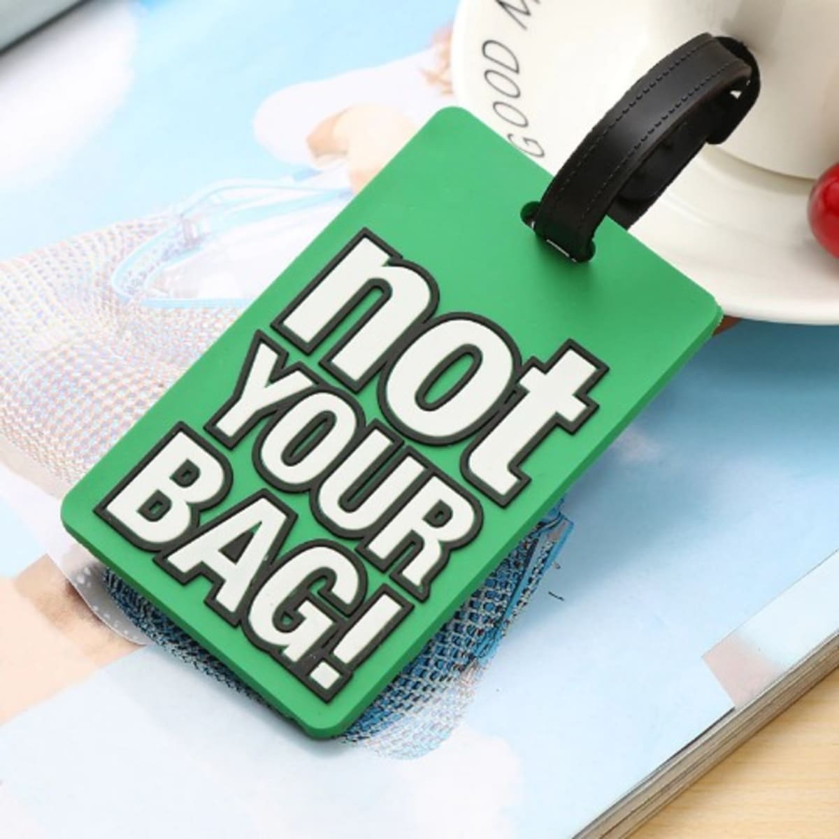 Travel Luggage Tags Not Your Bag Green Konga Online Shopping