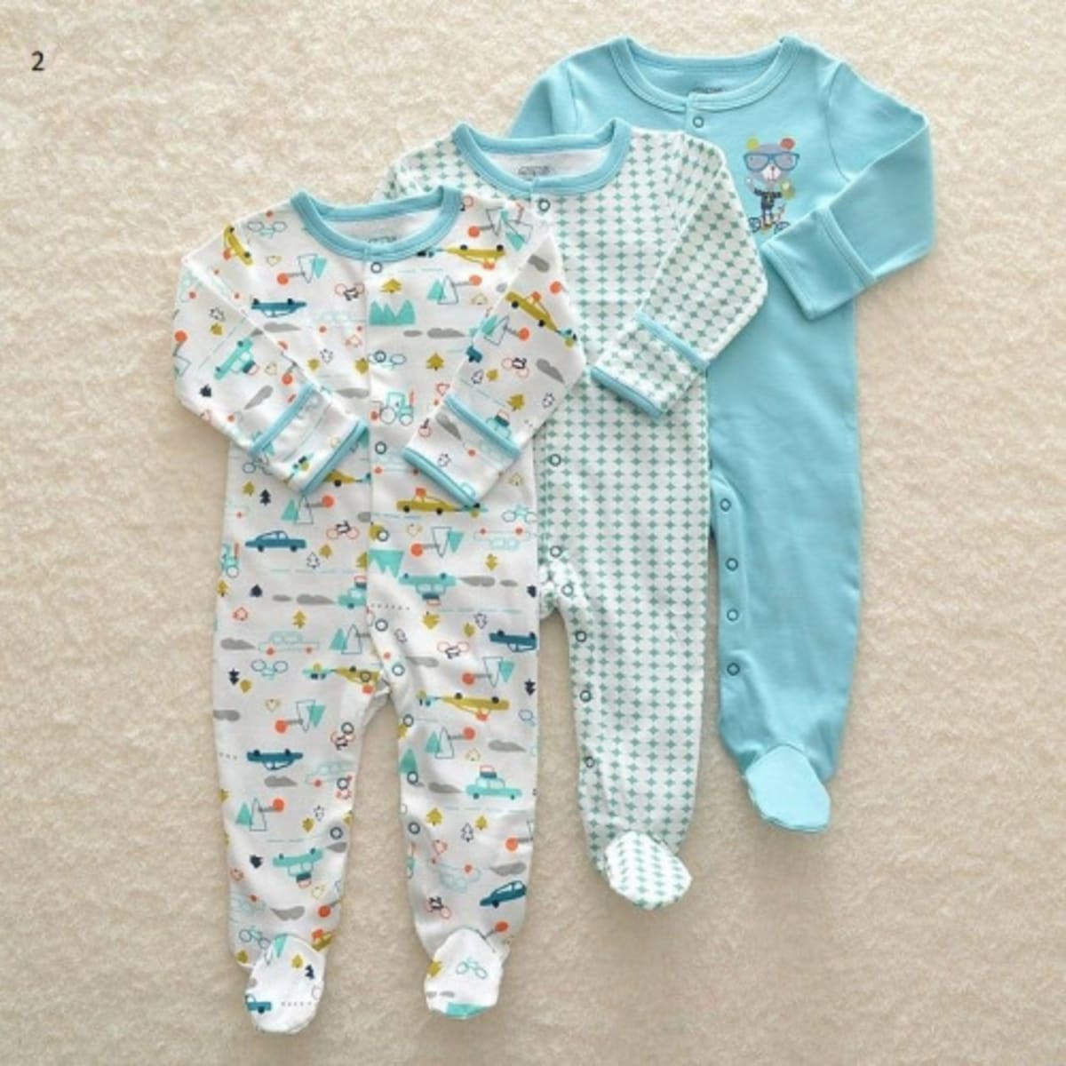 Mamas And Papas Sleepsuit 3 Pack Konga Online Shopping
