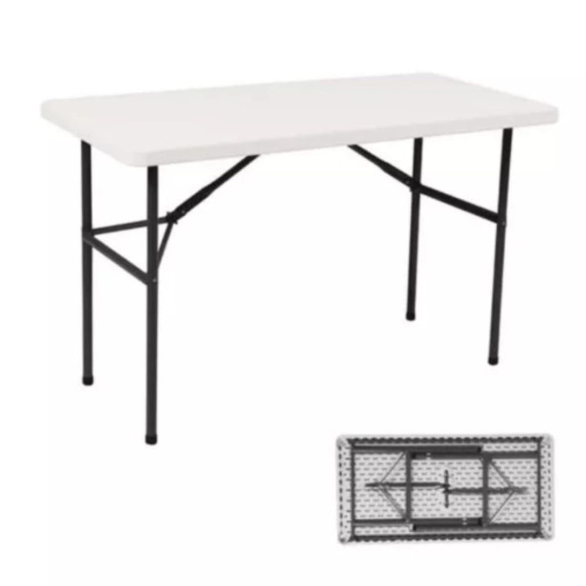 Plastic folding table top online