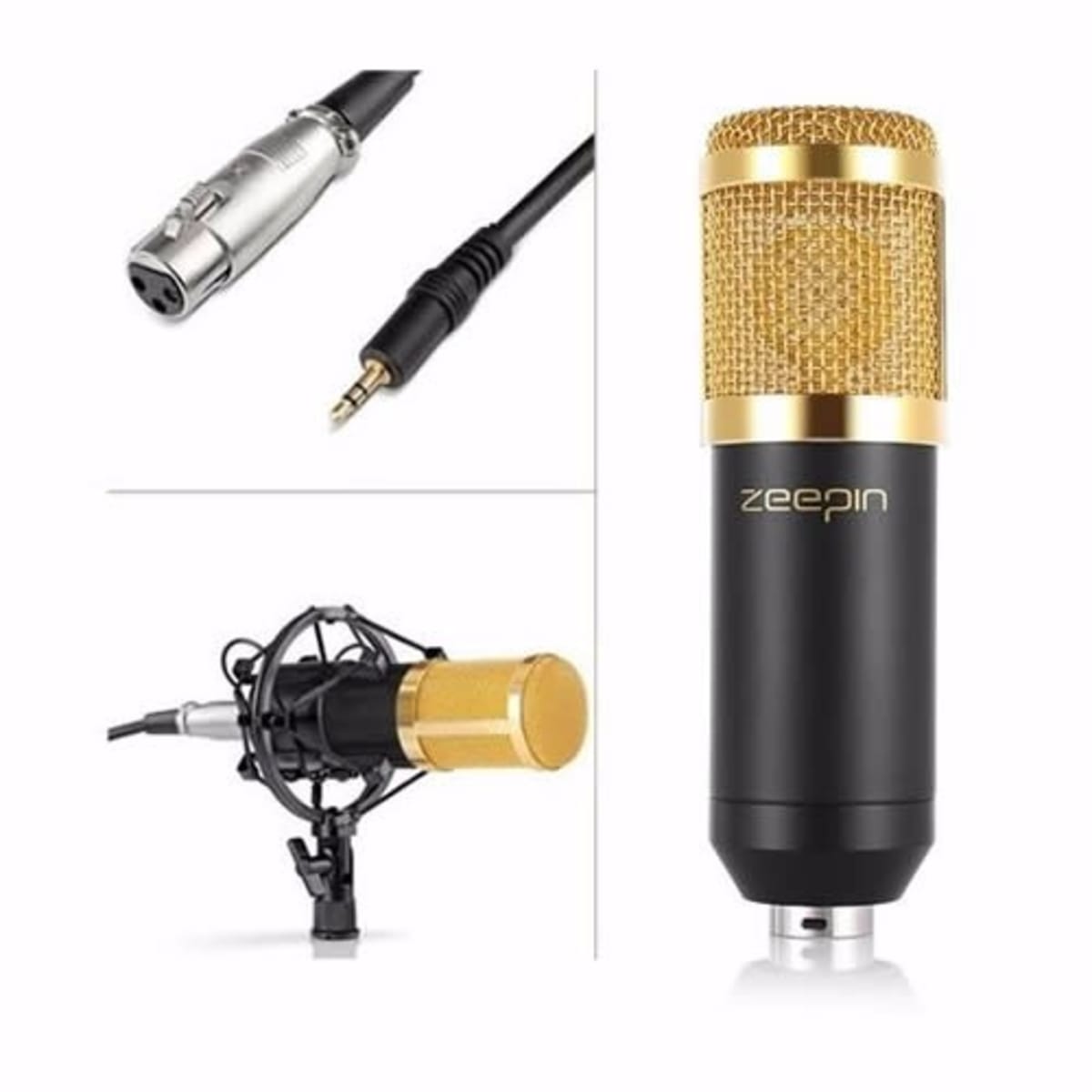 BM 800 Studio Microphone For Podcasters - Black