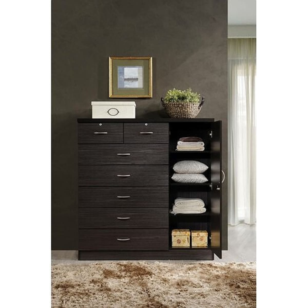 7 drawer shop gentleman's chest