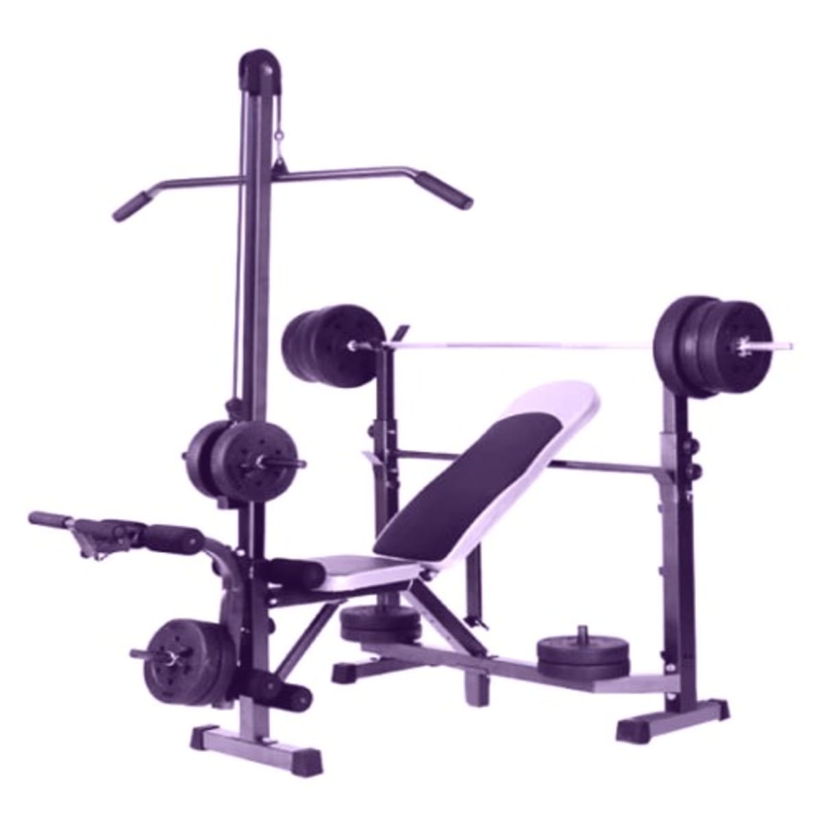Bench press pole cheap