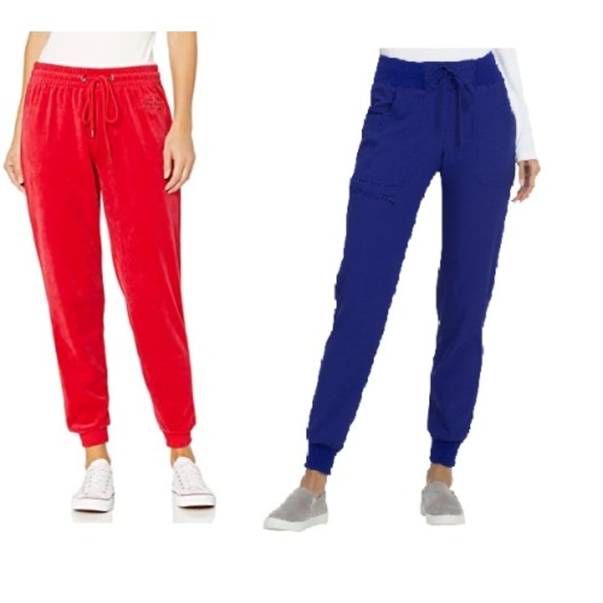 Fashion Woman Set of Women s Joggers Red And Royal Blue Konga