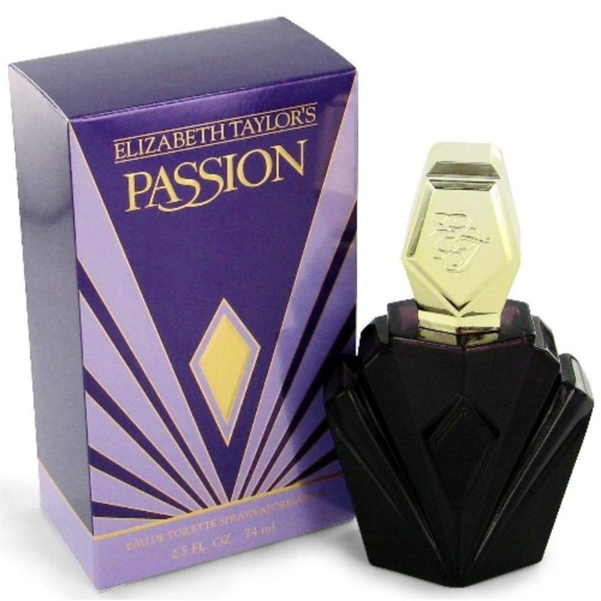 Elizabeth Taylor Passion Eau De Toilette Perfume For Women 2.5