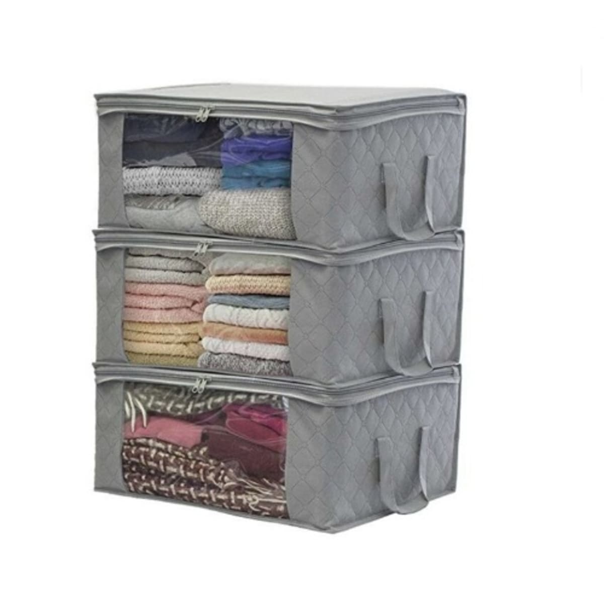 Foldable clothes storage clearance bag