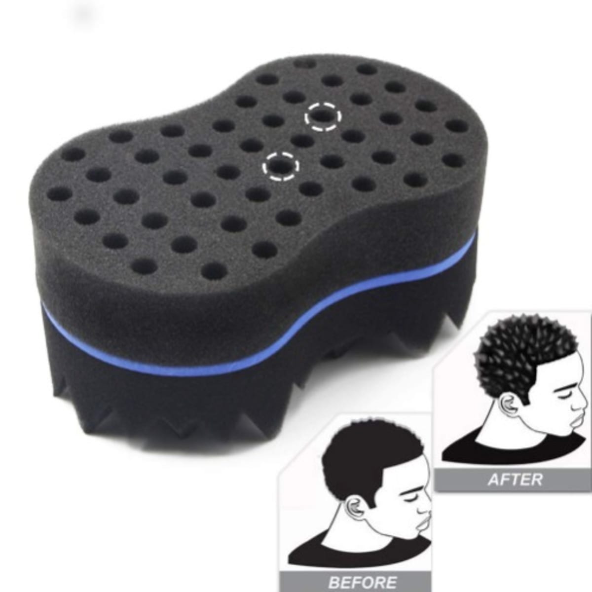 Dreadlock sponge brush clearance