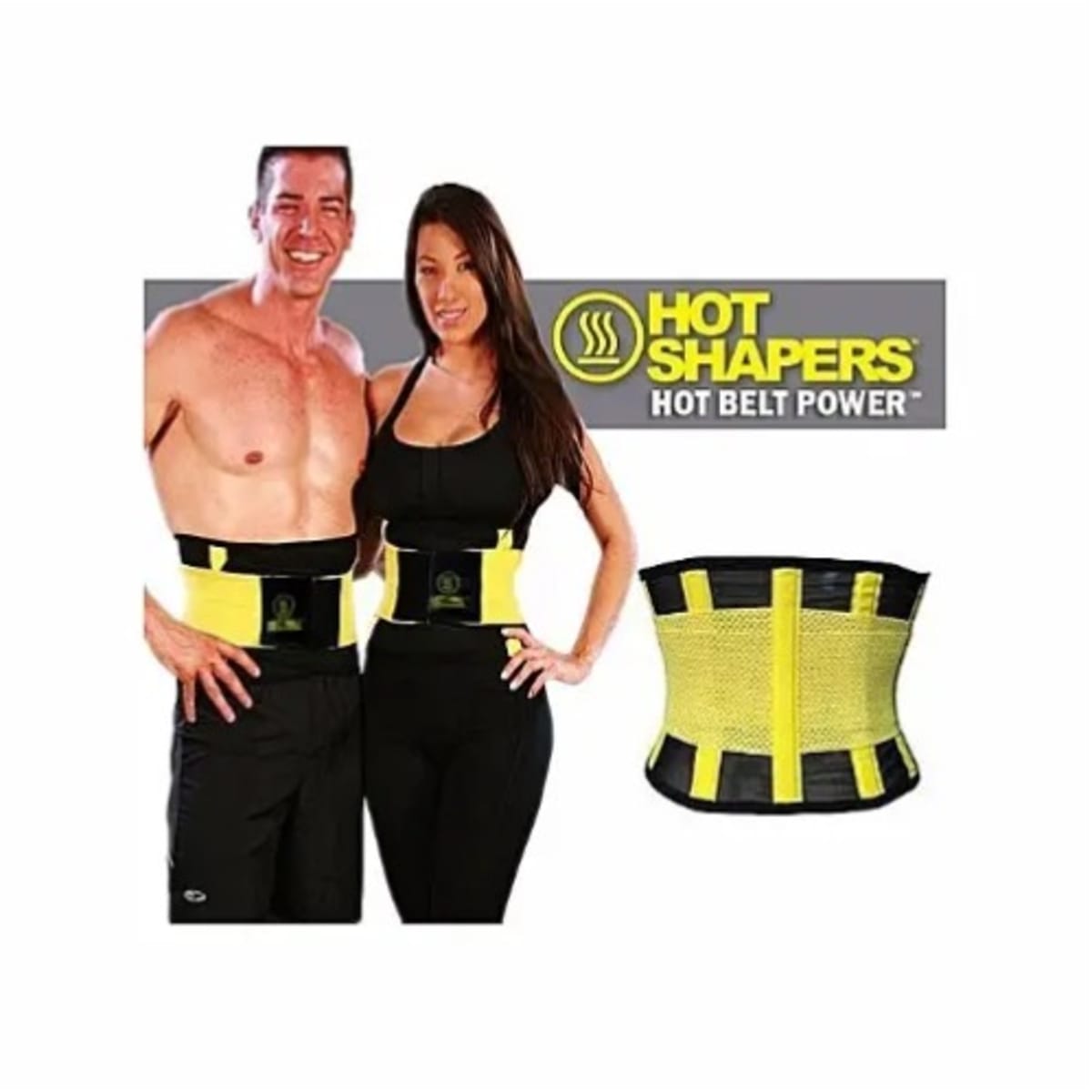 Hot Shapers Waist Trainer/trimmer Powerbelt, Shaper And Fitness Belt-  Varies I