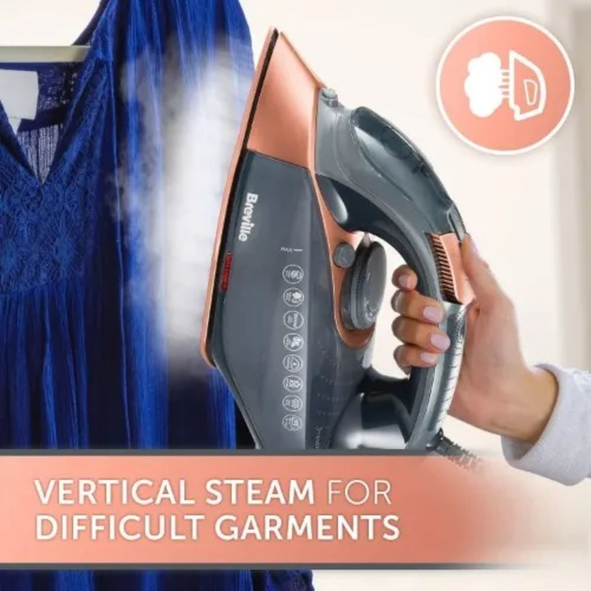Breville Vin407 Pressxpress Steam Iron 2800w Konga Online Shopping