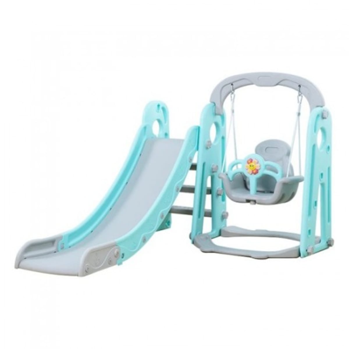 Outdoor swing and hot sale slide for toddlers