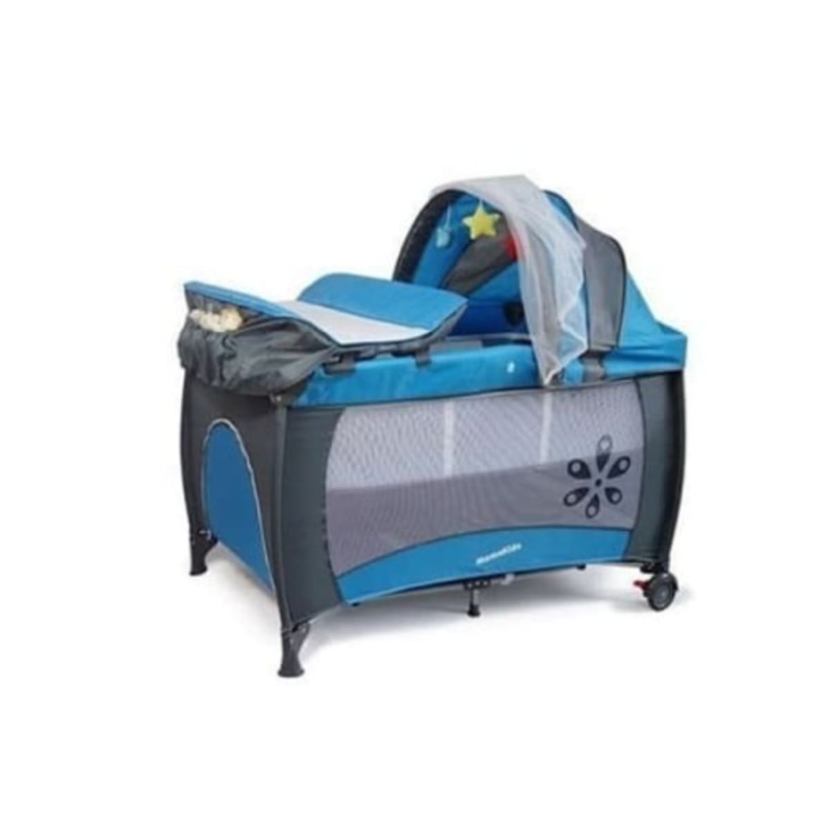 Baby cot with nappy cheap changer