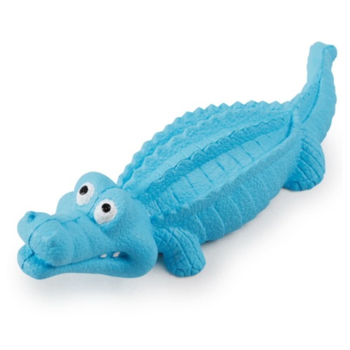 Dog Squeaky Crocodile Rubber Shaped Toy Blue Konga Online Shopping