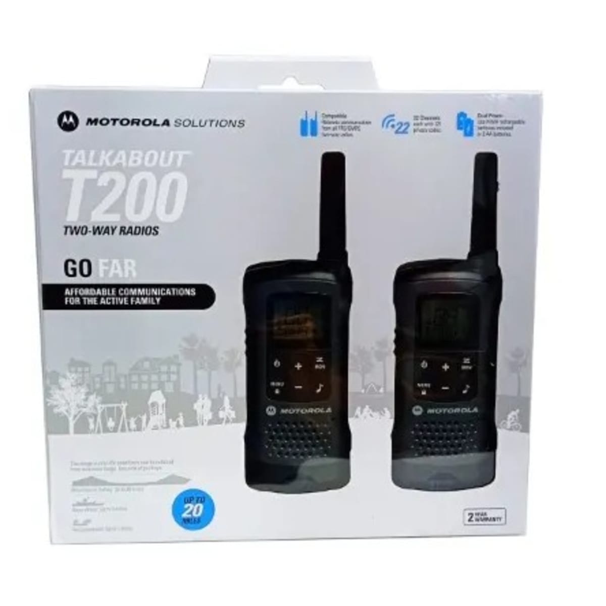 Motorola Way Radio Up To 20 Mile(32KM) Pack Grey Konga Online  Shopping