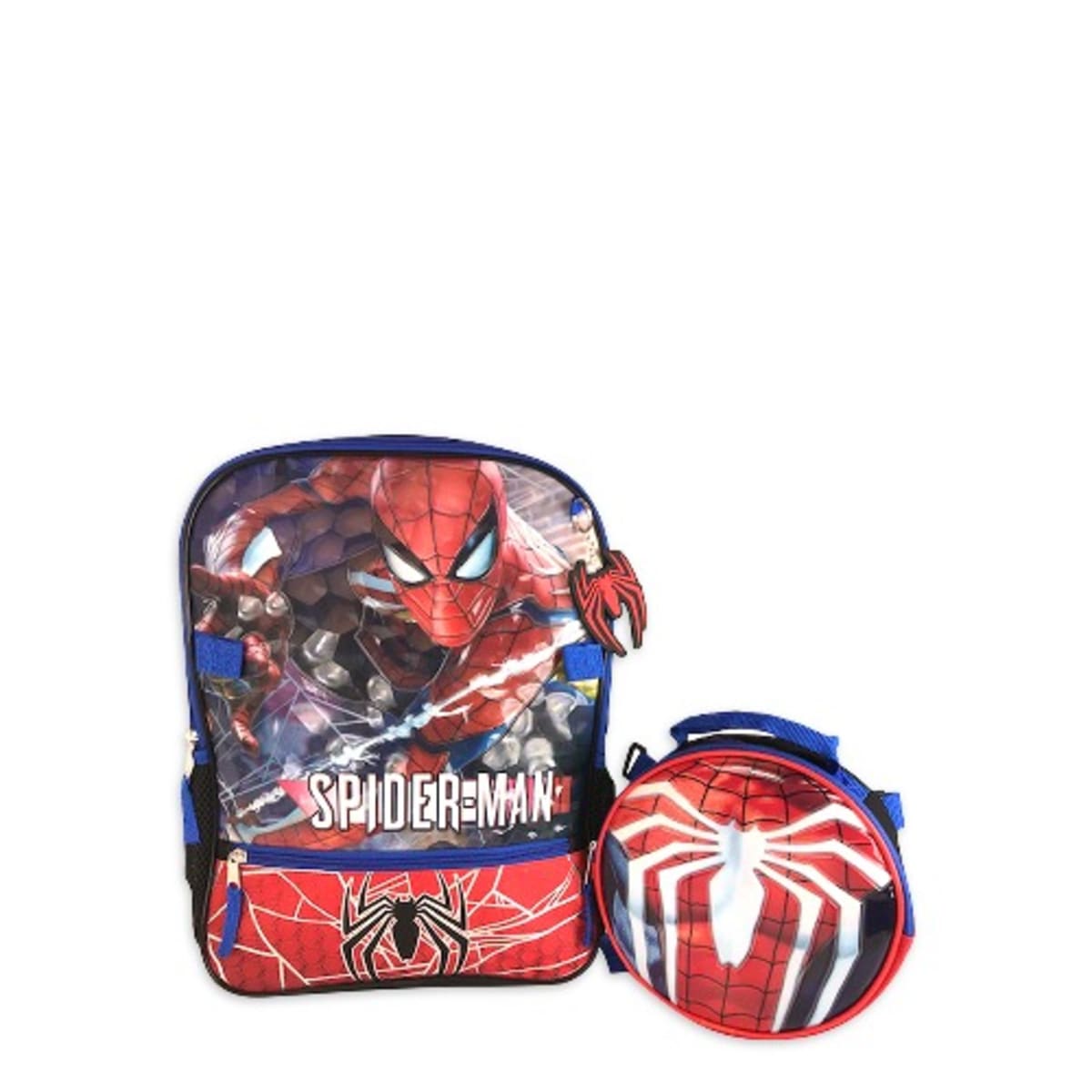 Spiderman bookbag with deals lunch box