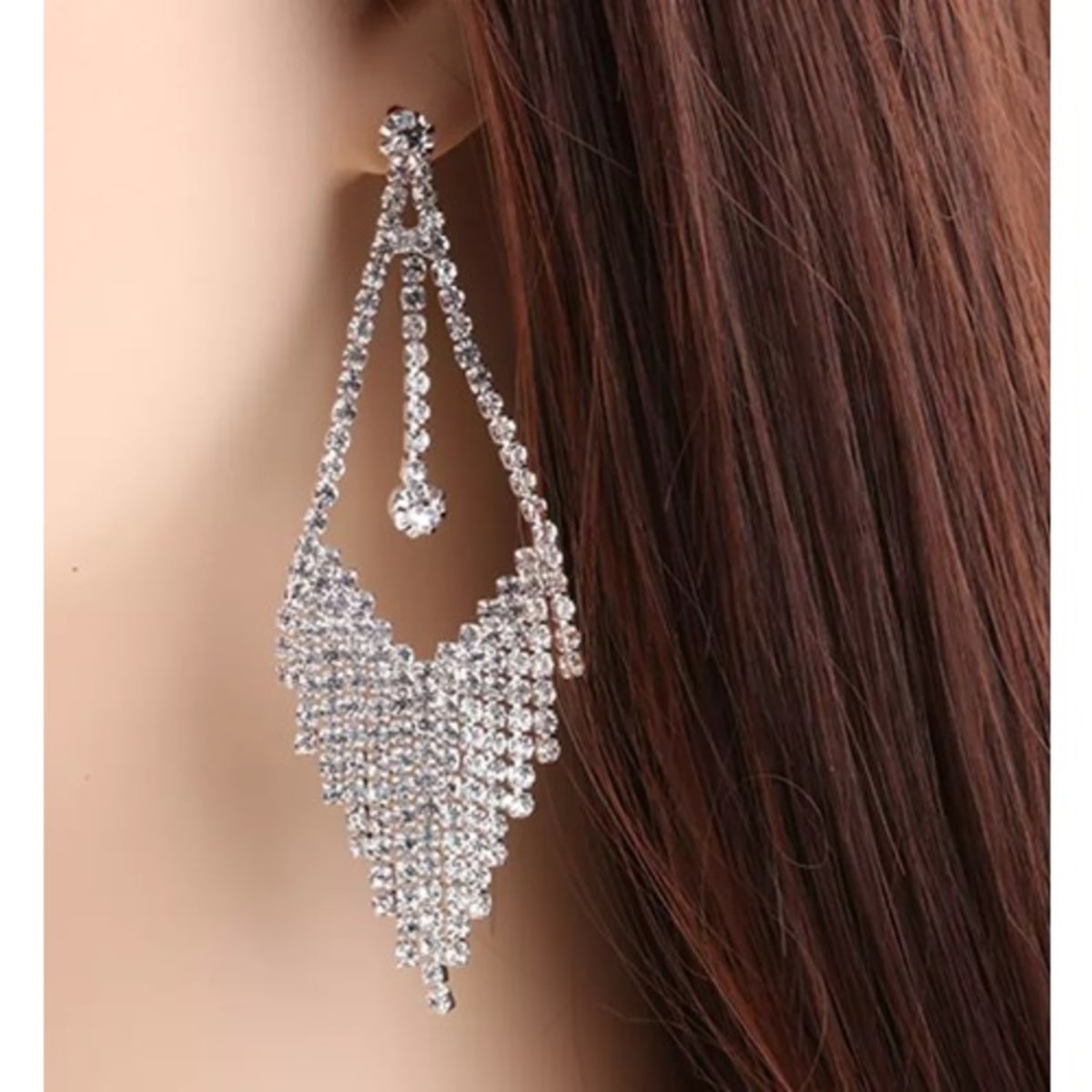 Rhinestone chandelier discount