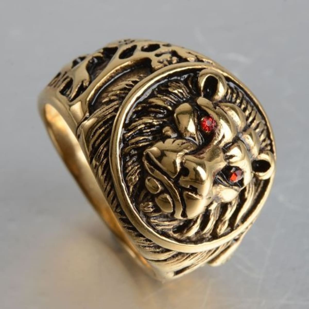 Lion ring online best sale