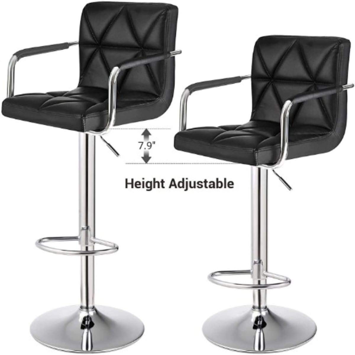 Elegant bar deals stools with arms