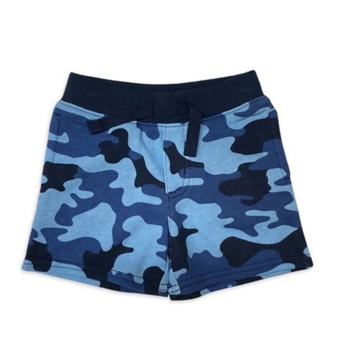 Boys blue camo shorts clearance