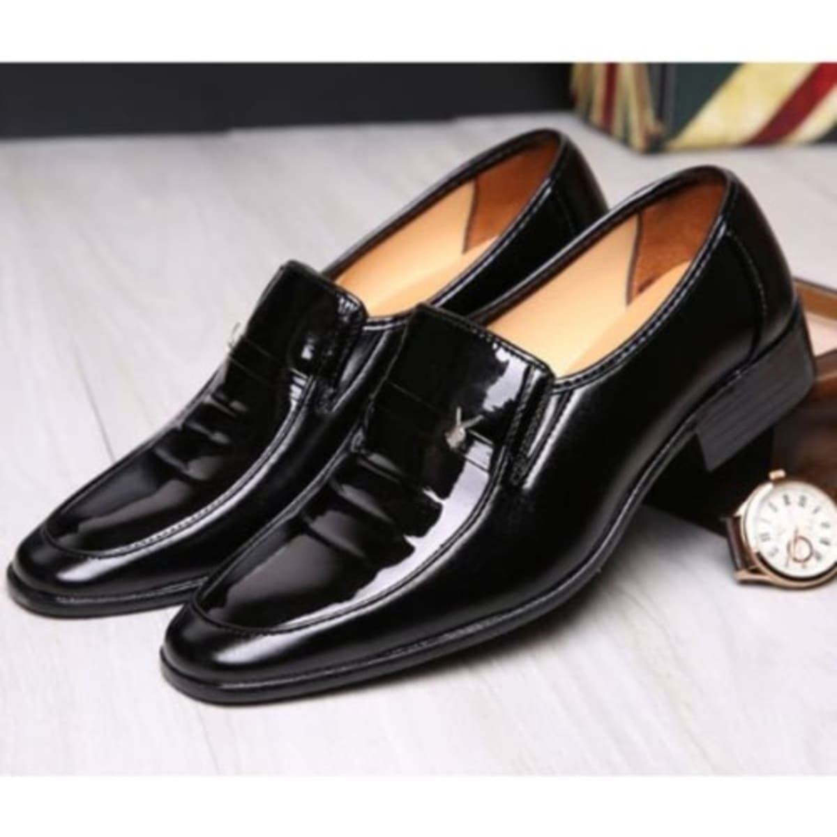 Classy clearance leather shoes