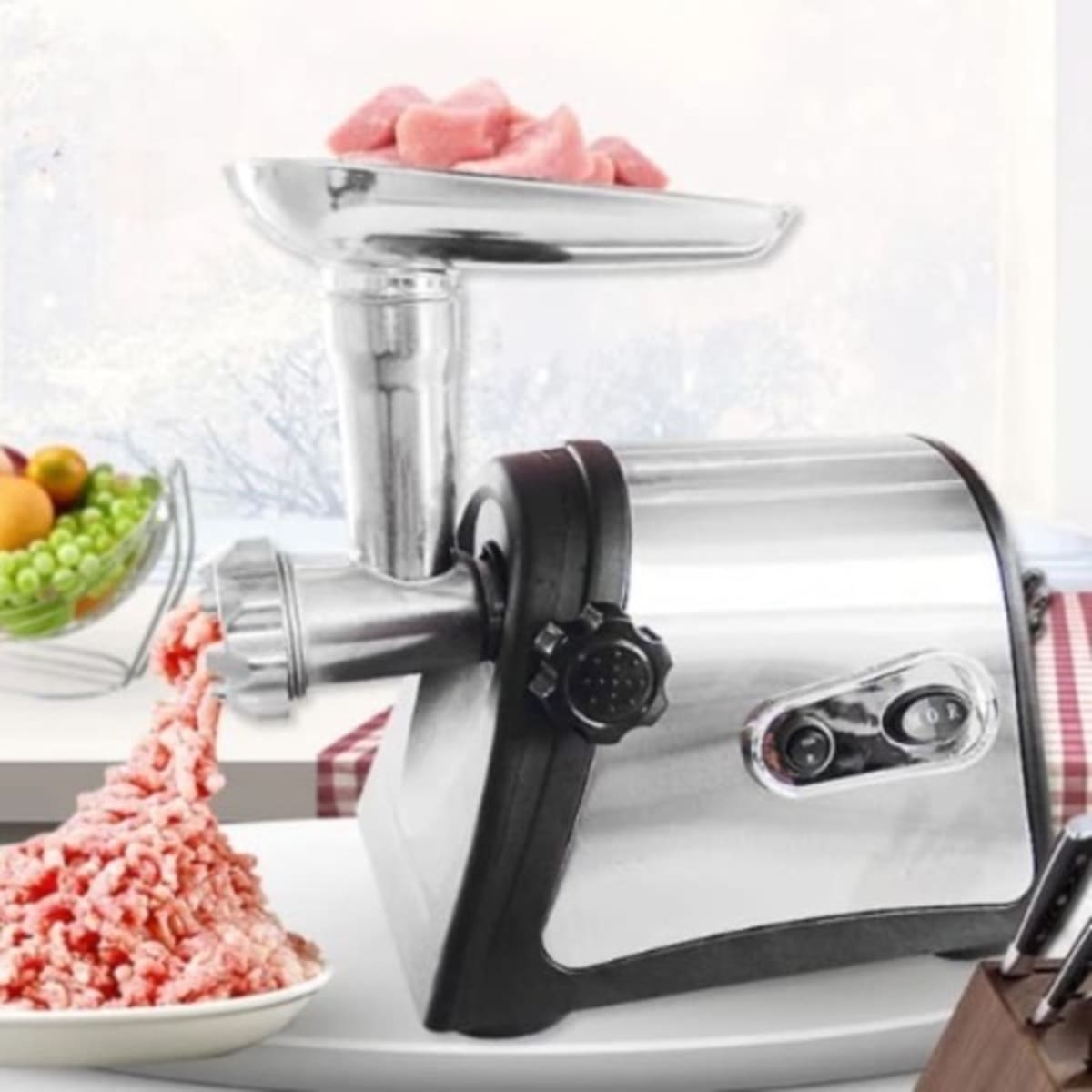 Nationalline Standard Meat Grinder and Mincer With 3800W Power