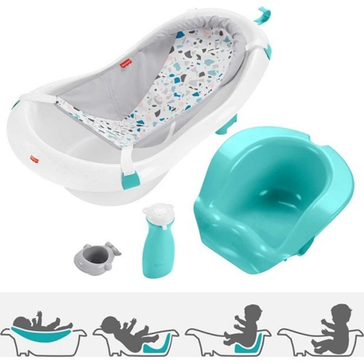 Fisher price bath tub 4 sales in 1