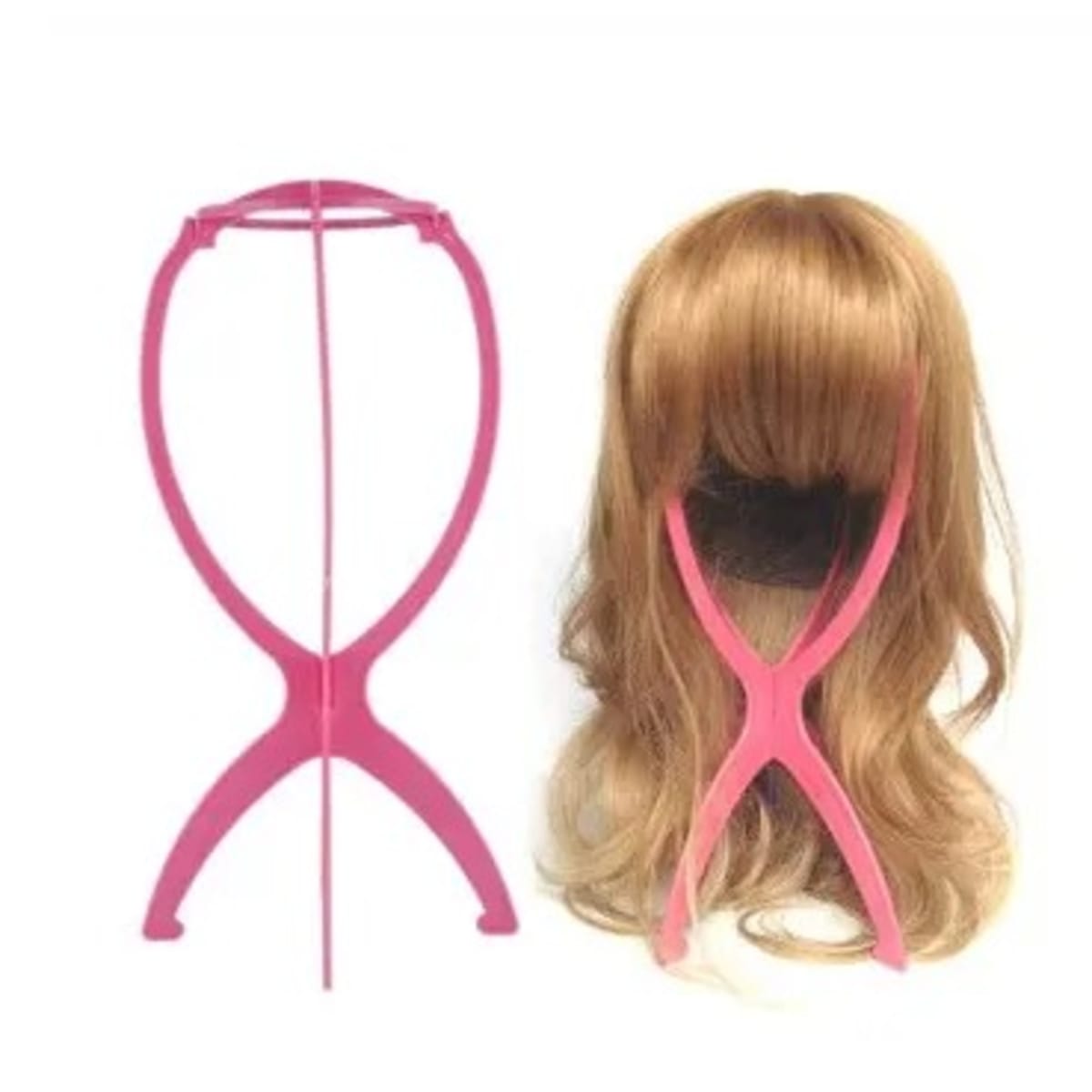 Pink deals wig holder