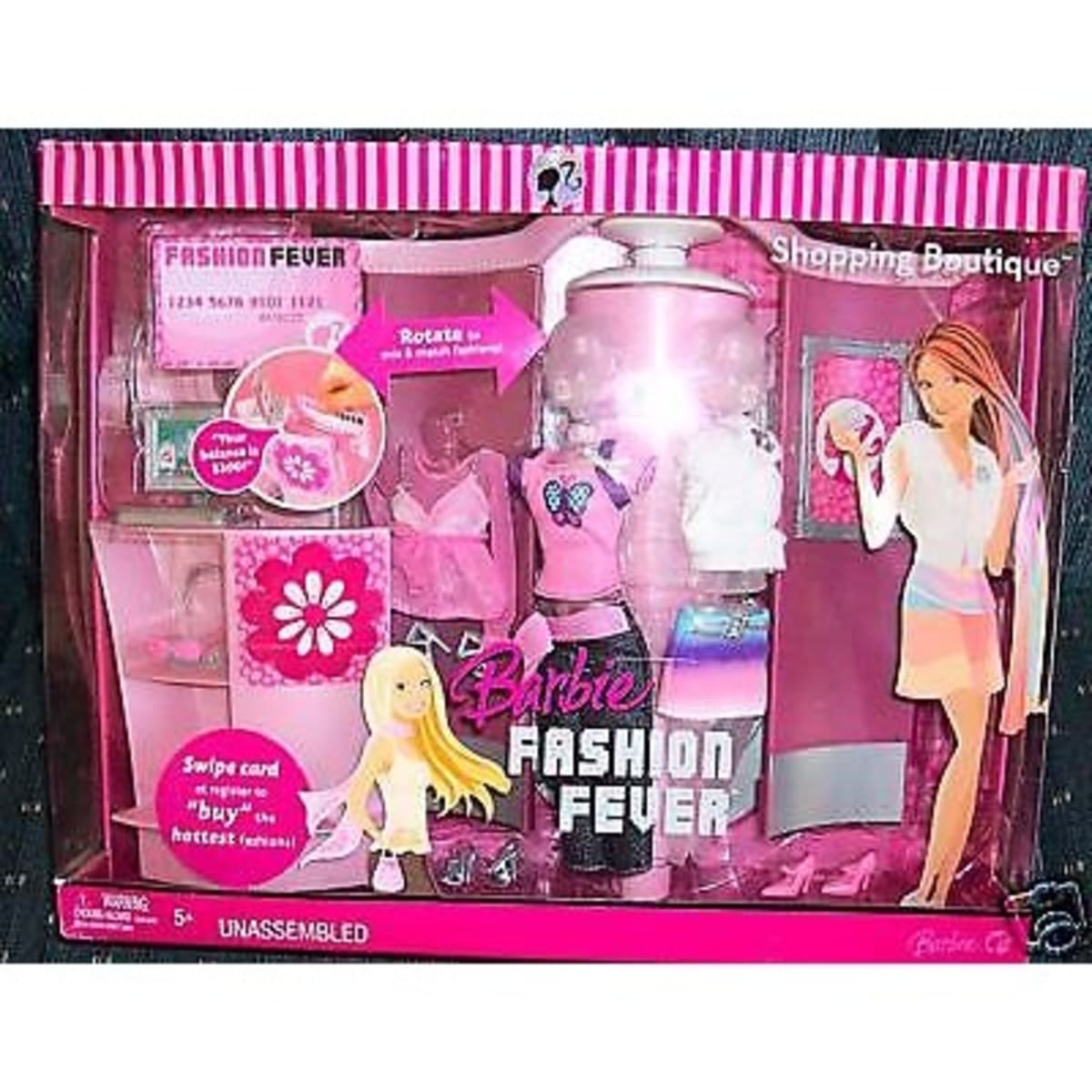 Roupinhas bonecas Barbie Fashion Fever - Taffy Shop - Brechó de brinquedos