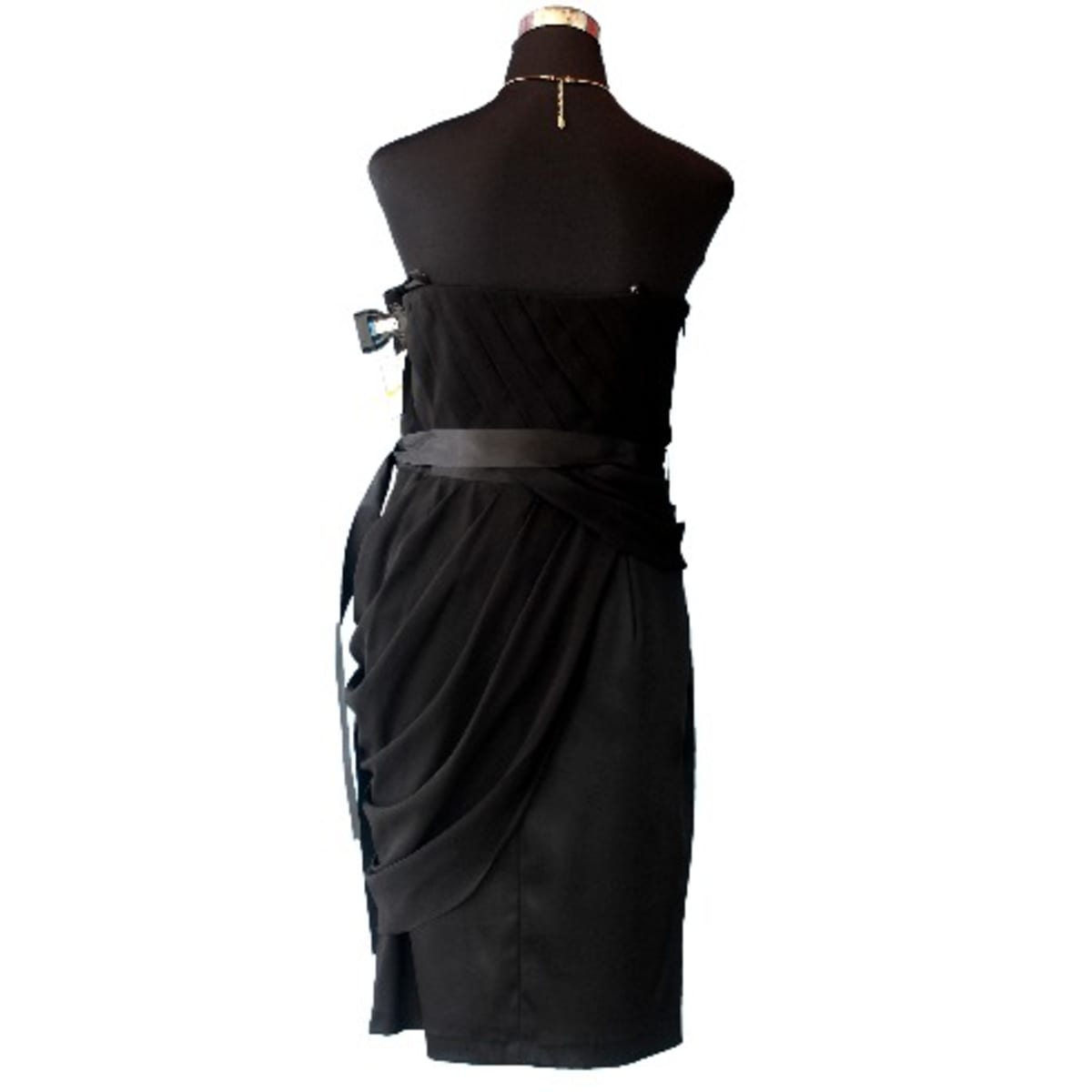 Donna Morgan Black Strapless Sheath Dress Konga Online Shopping