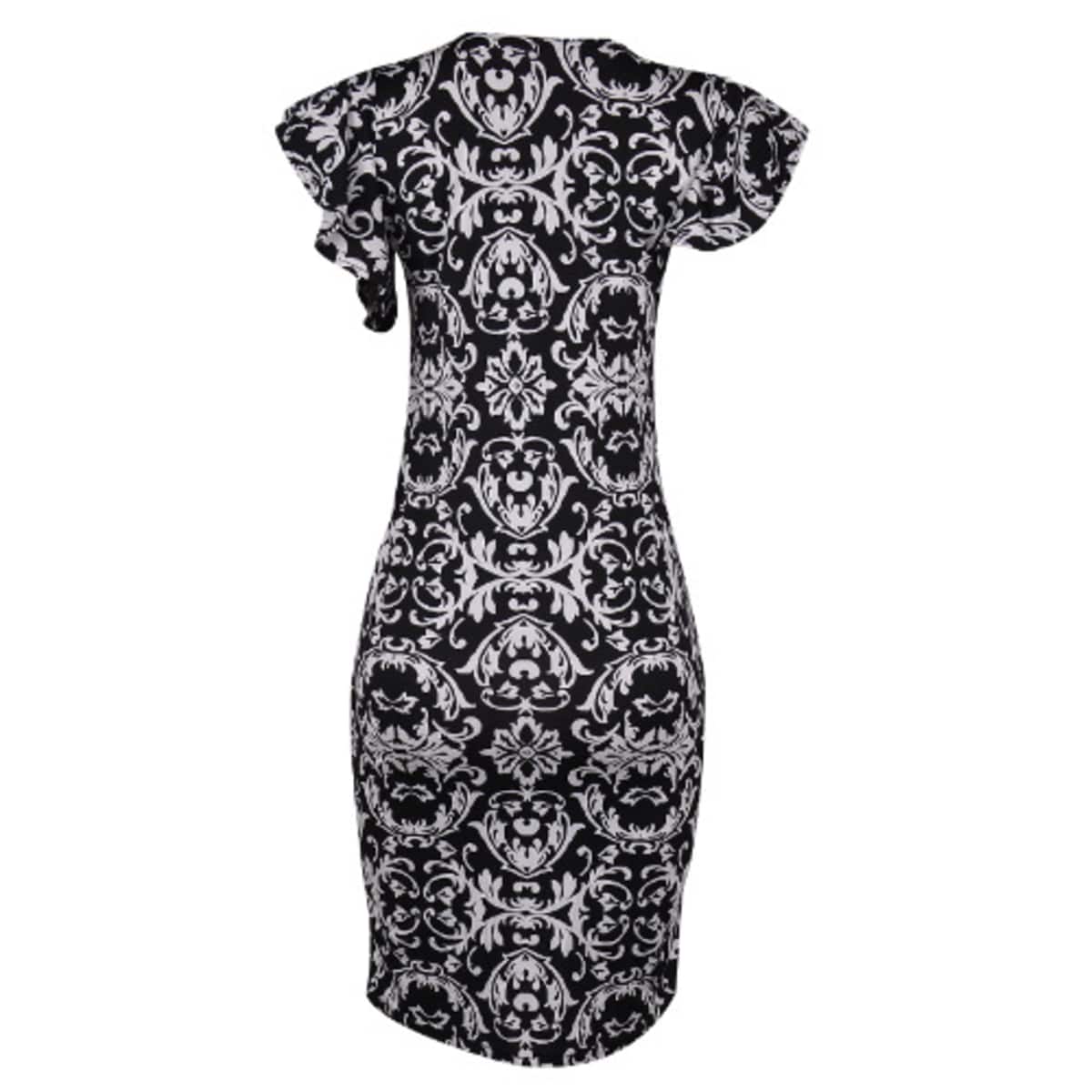 Express dresses black top and white