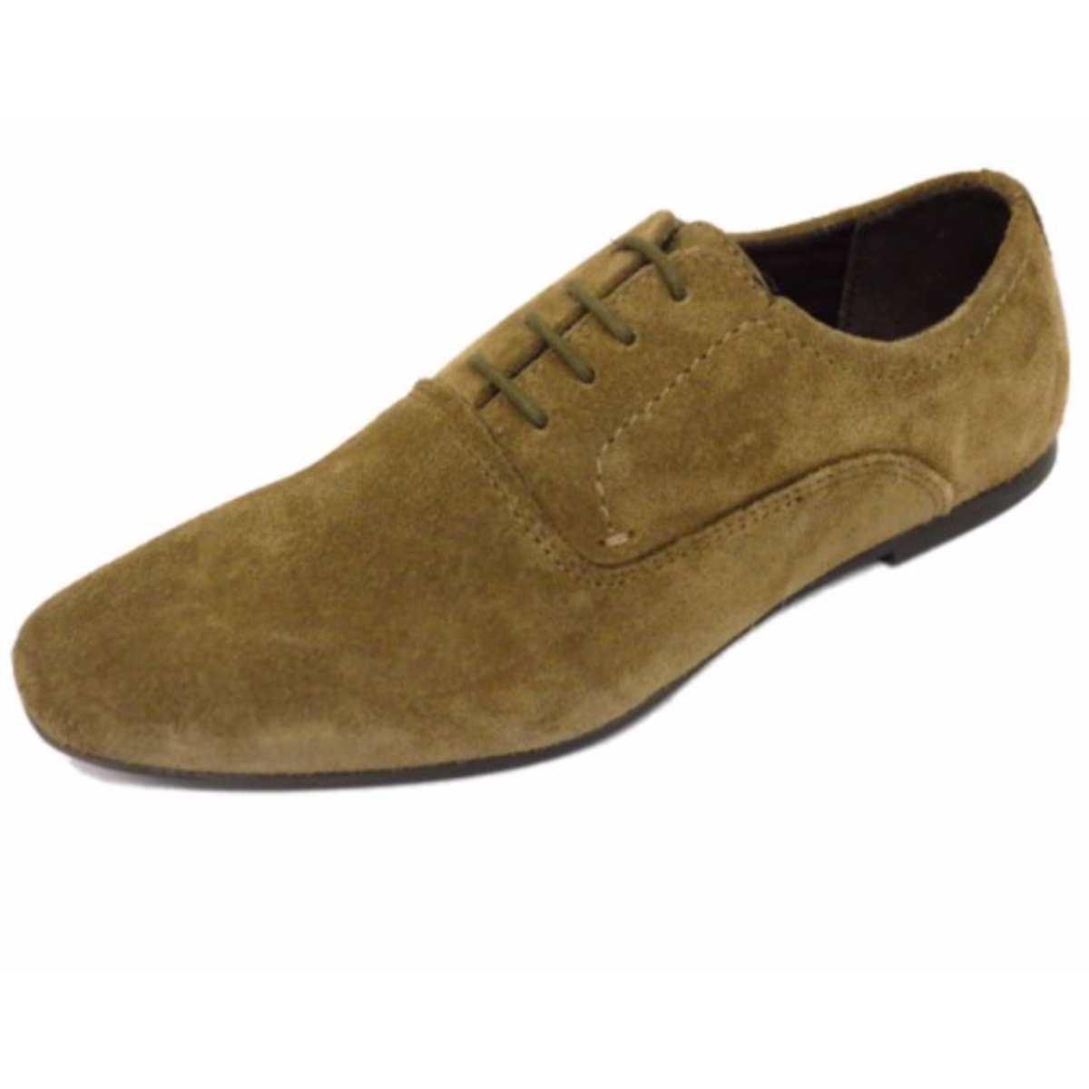 Red tape suede leather shoes outlet