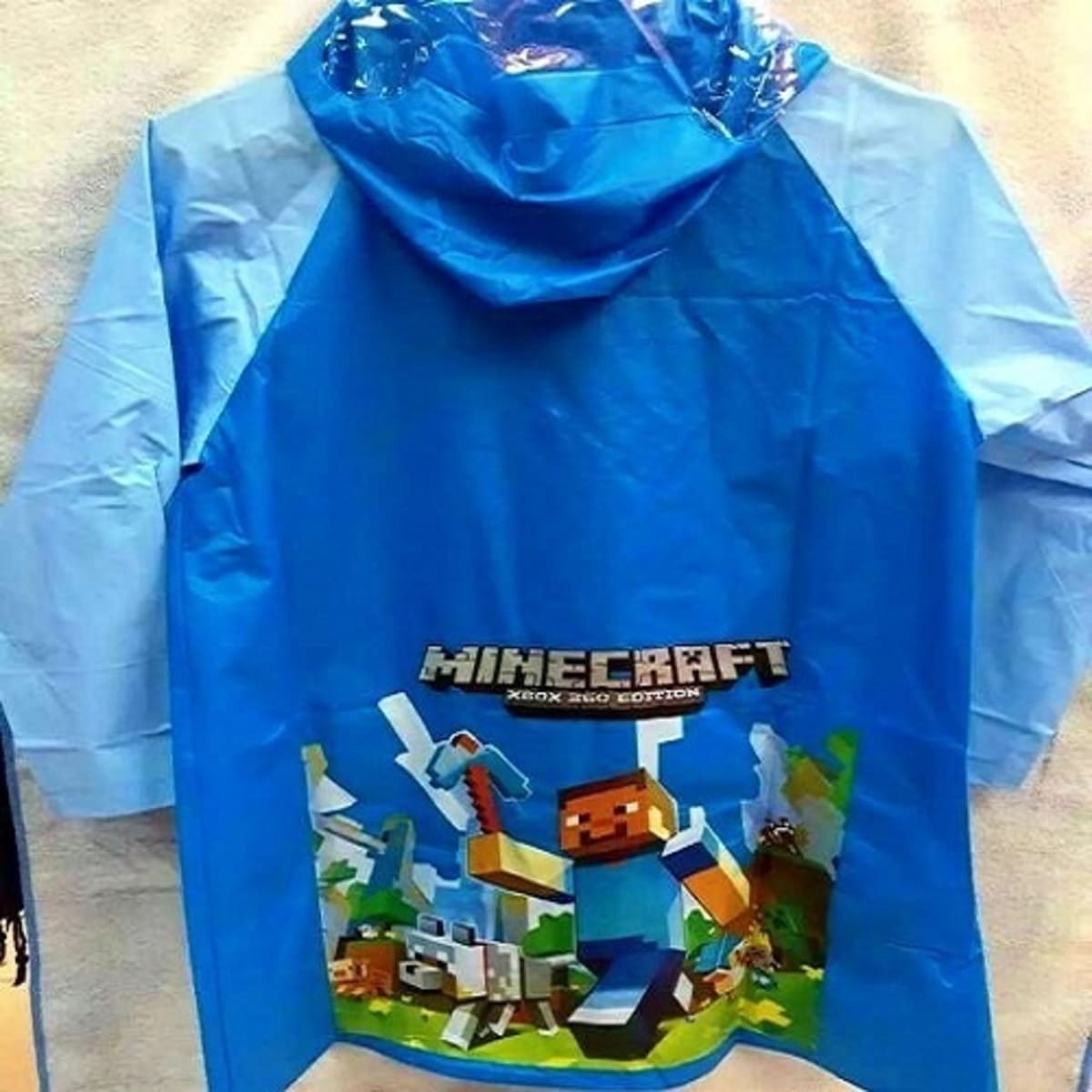 Minecraft raincoat sales