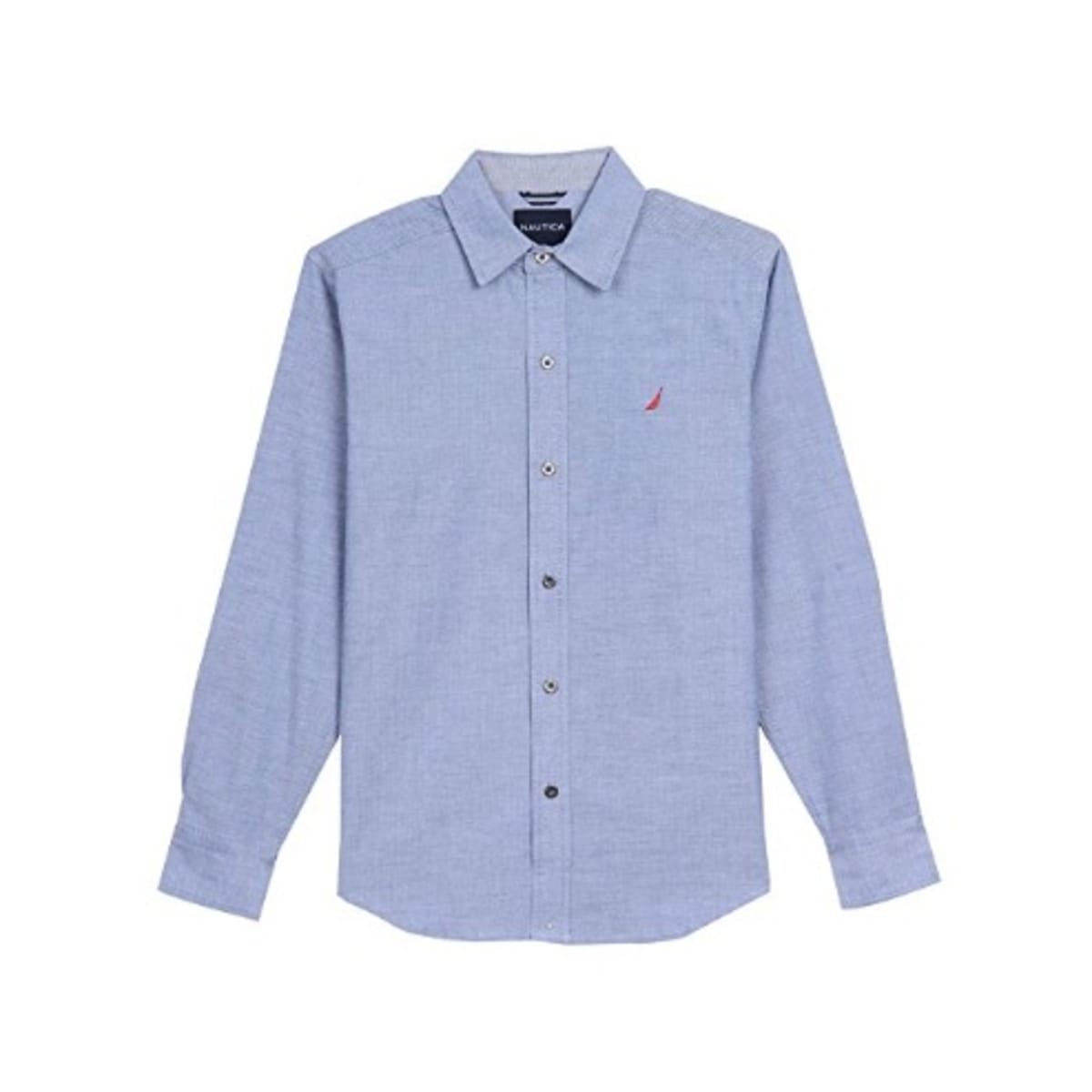 Nautica Boy's Long-Sleeve Collared Shirt