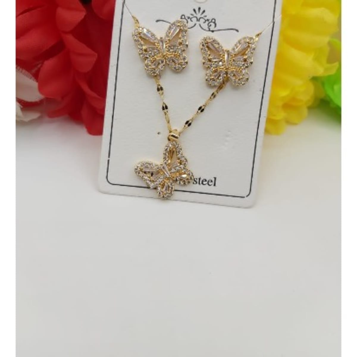 Ladies Necklace And Earrings Konga Online Shopping