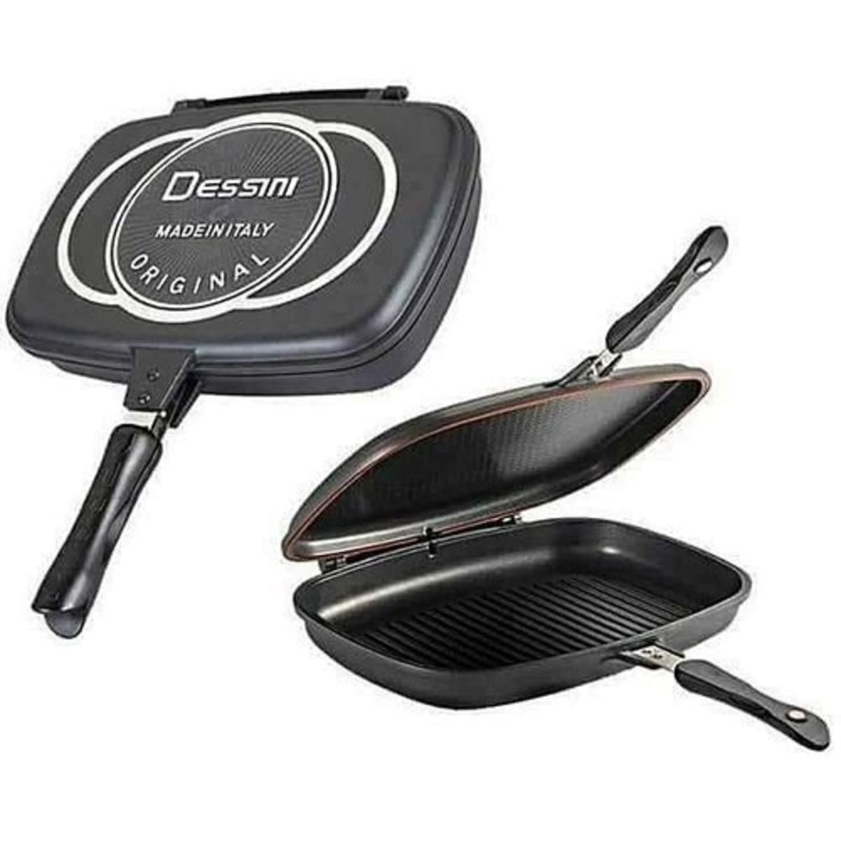 Two sales sided pan