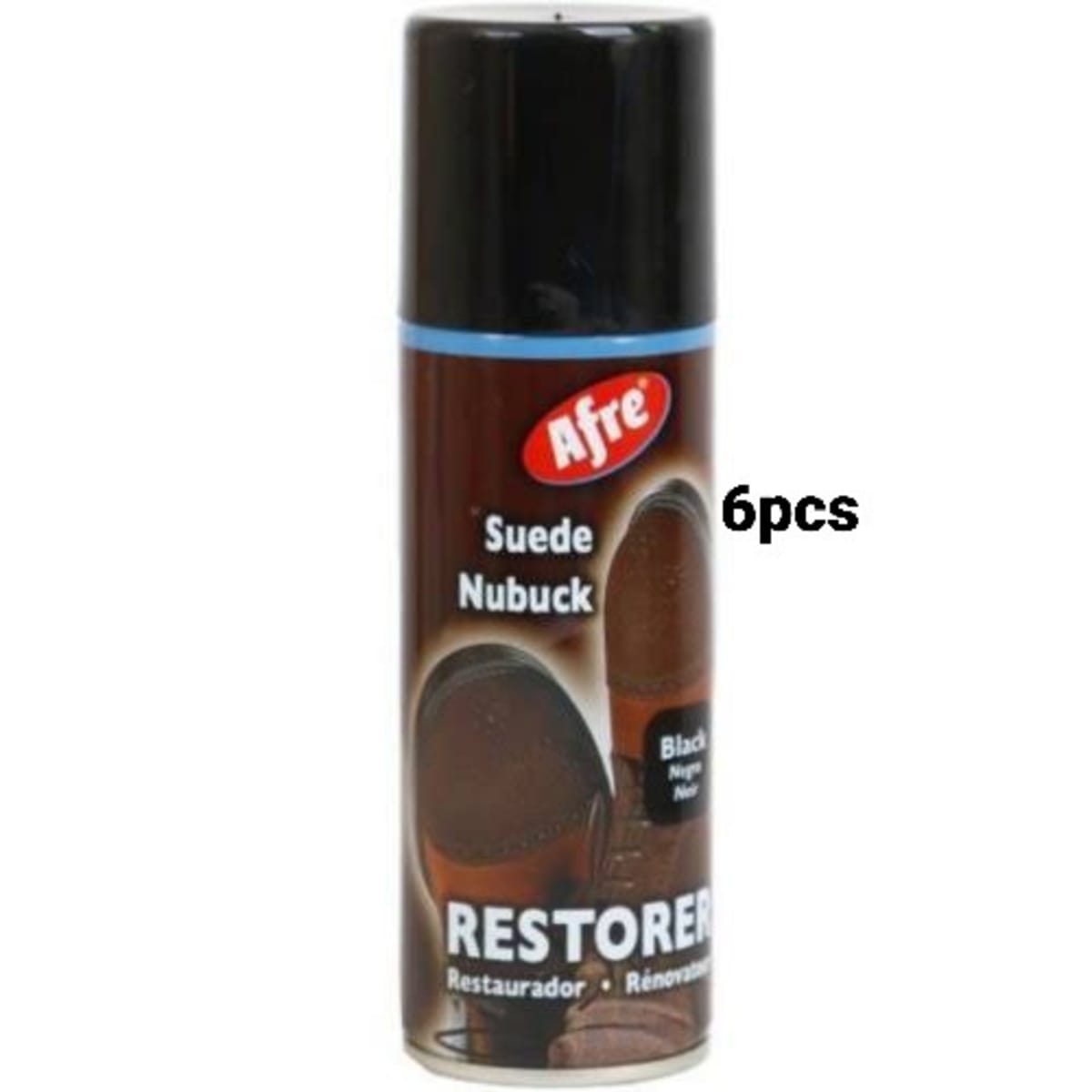 Kiwi Suede Polish 6 Pieces 200ml Black Konga Online Shopping
