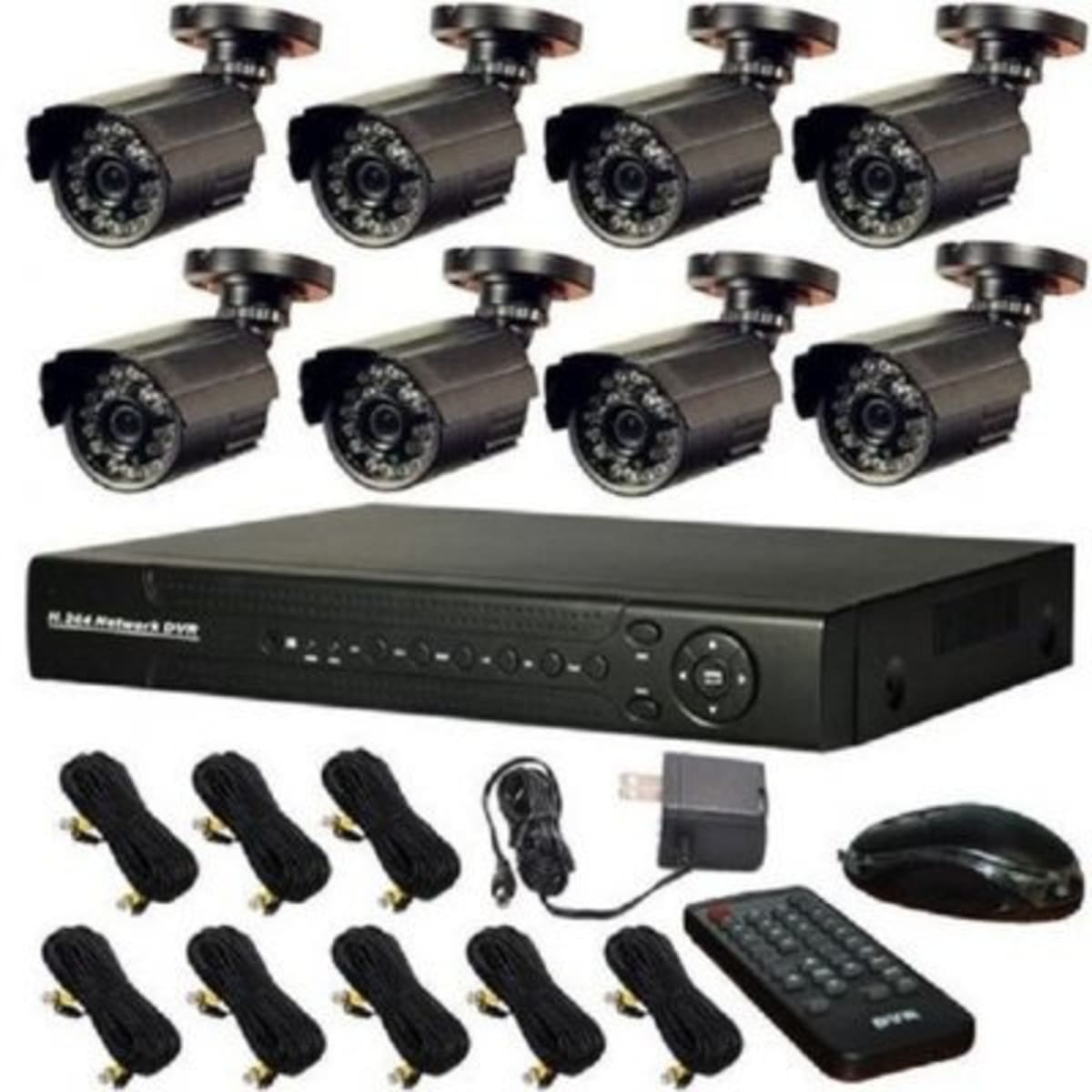 Cctv security recording system with internet and 3g phone viewing sales