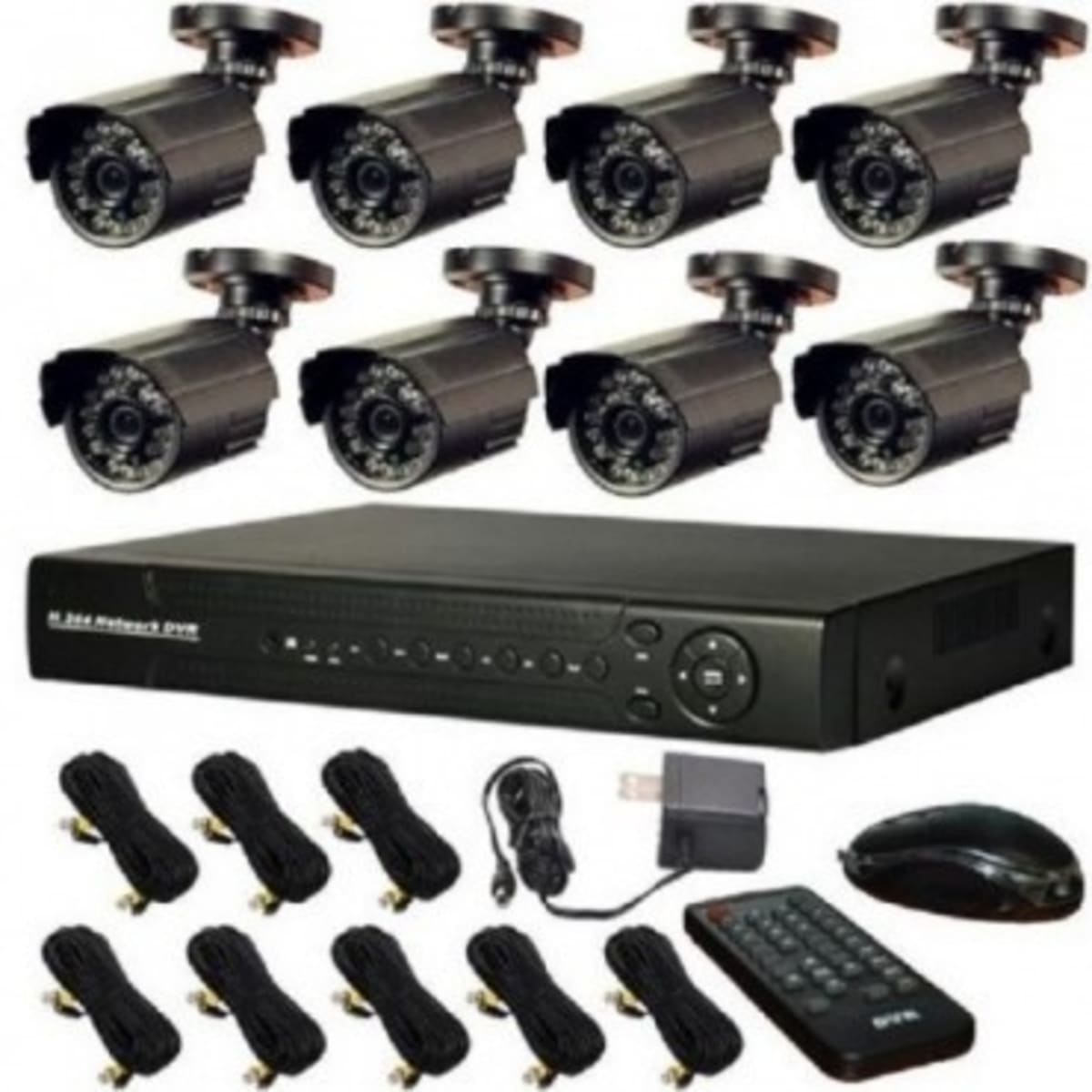 cctv security recording system with internet 3g phone viewing