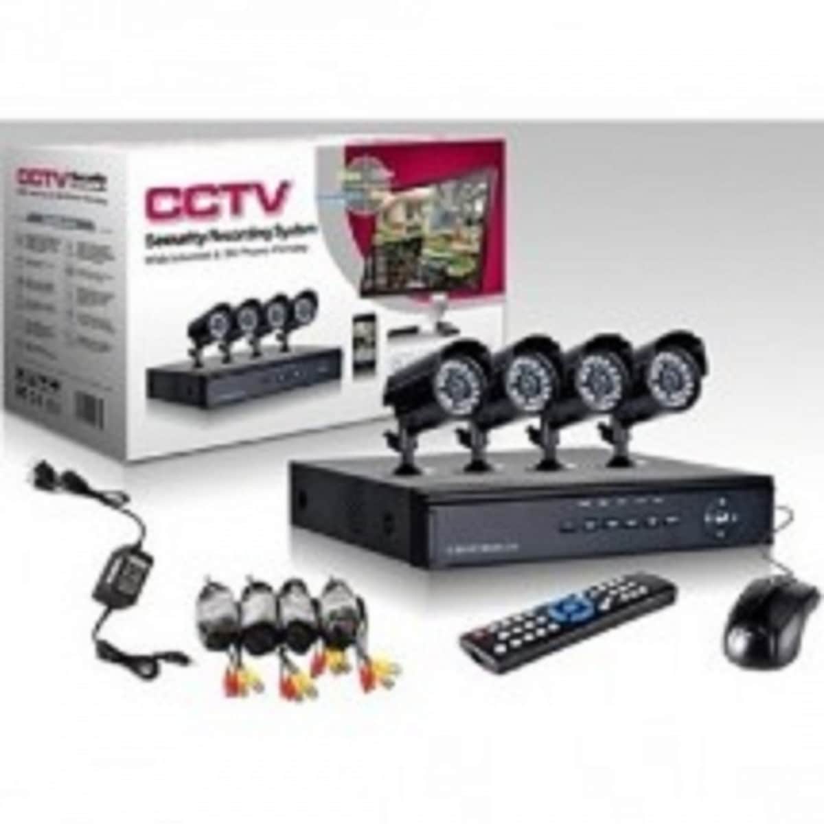 CCTV Security Recording System With Internet and 3G Phone Viewing