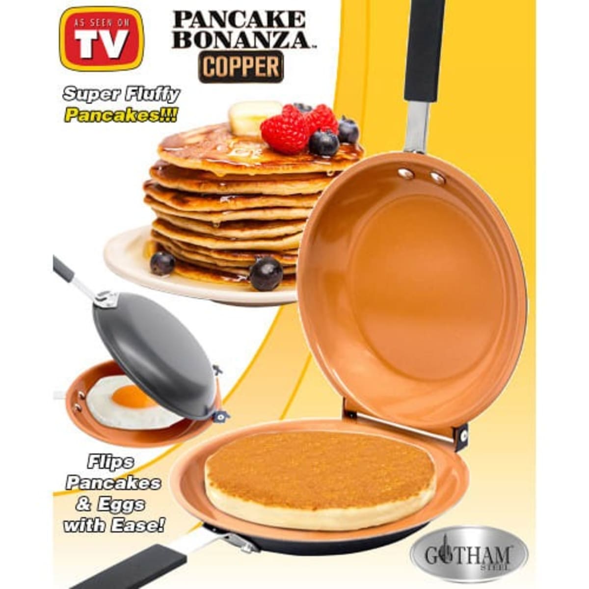 As Seen on TV Pancake Pan Cookware