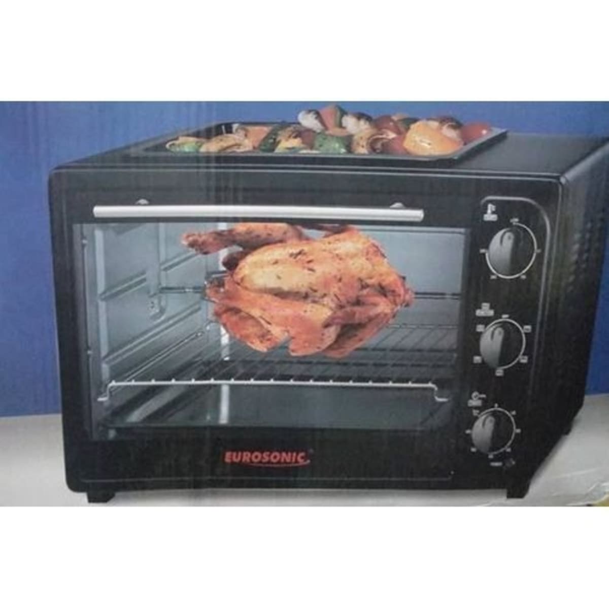 Eurosonic Electric Oven With Top Grill Barbecue Function 20L