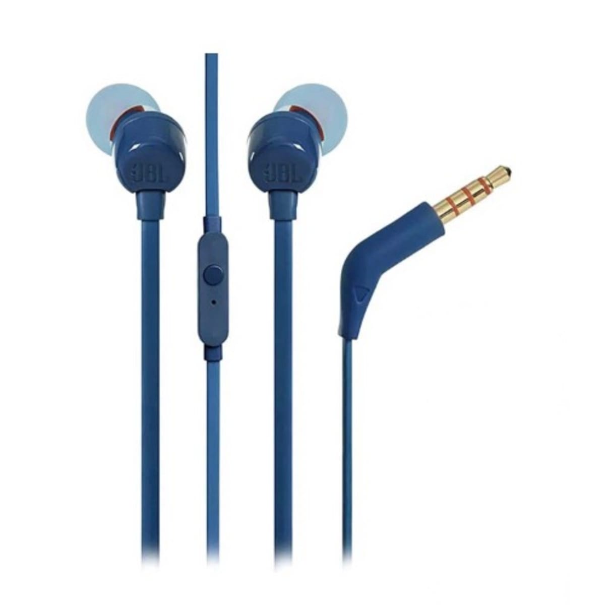 JBL Tune 110 Wired In ear Headphone Pure Bass Sound Blue