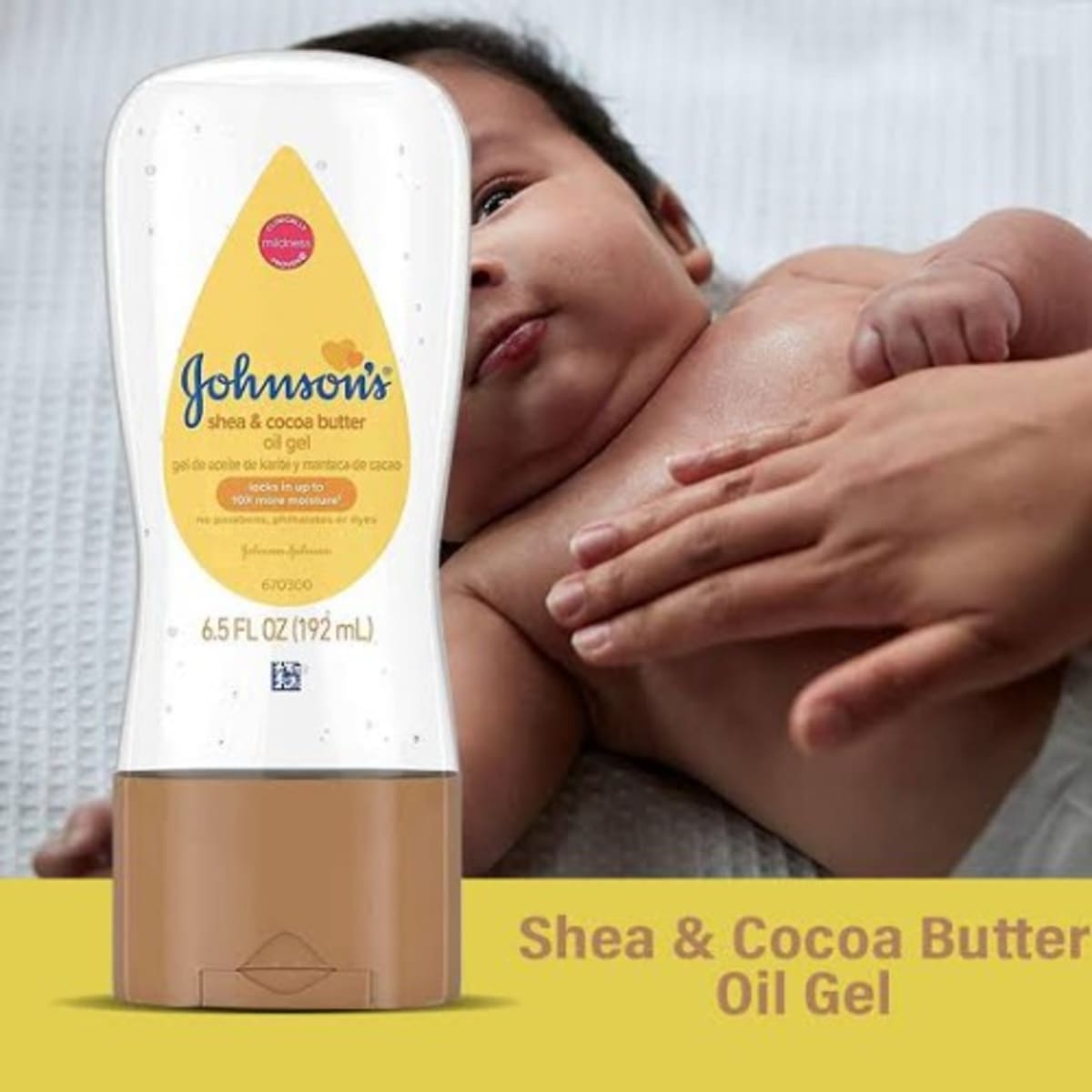 Johnson's shea and sales cocoa butter gel