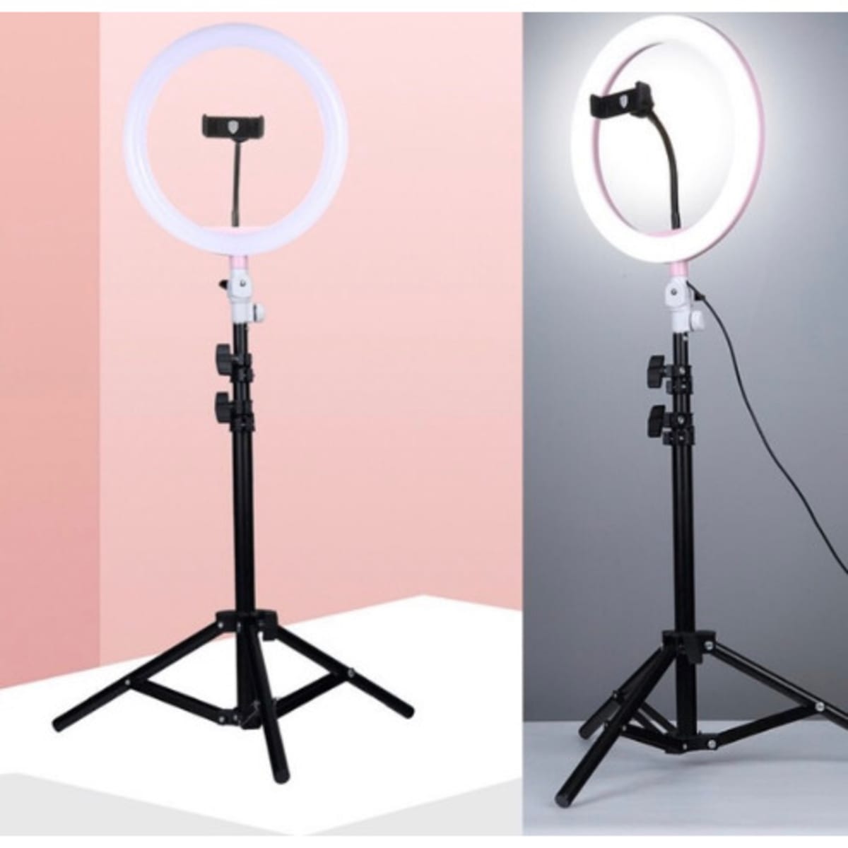 Led Selfie Ring Light 12 Camera Phone Ring light With 160cm Stand