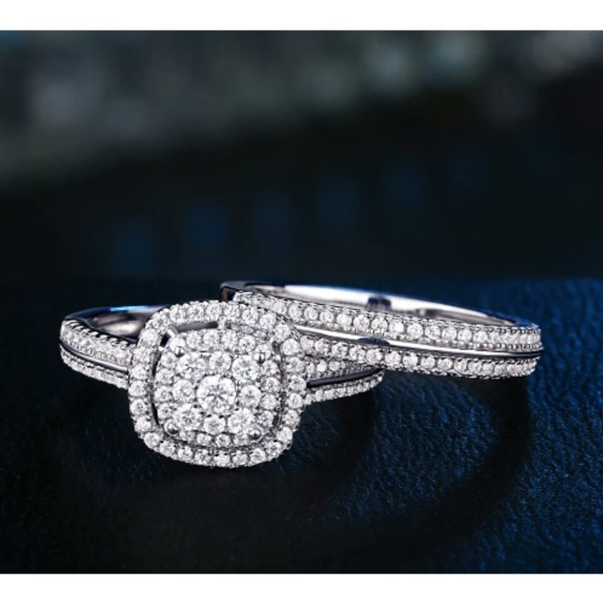 Pure silver sales wedding rings