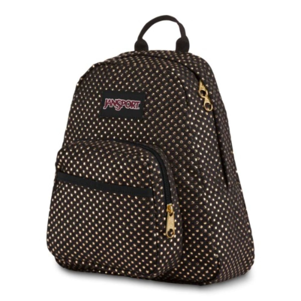 Jansport gold polka dot backpack new arrivals