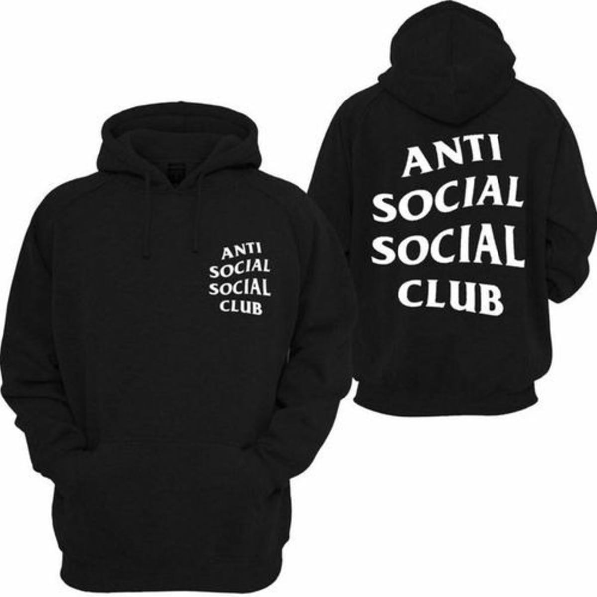 Anti social social club on sale hoodie quality