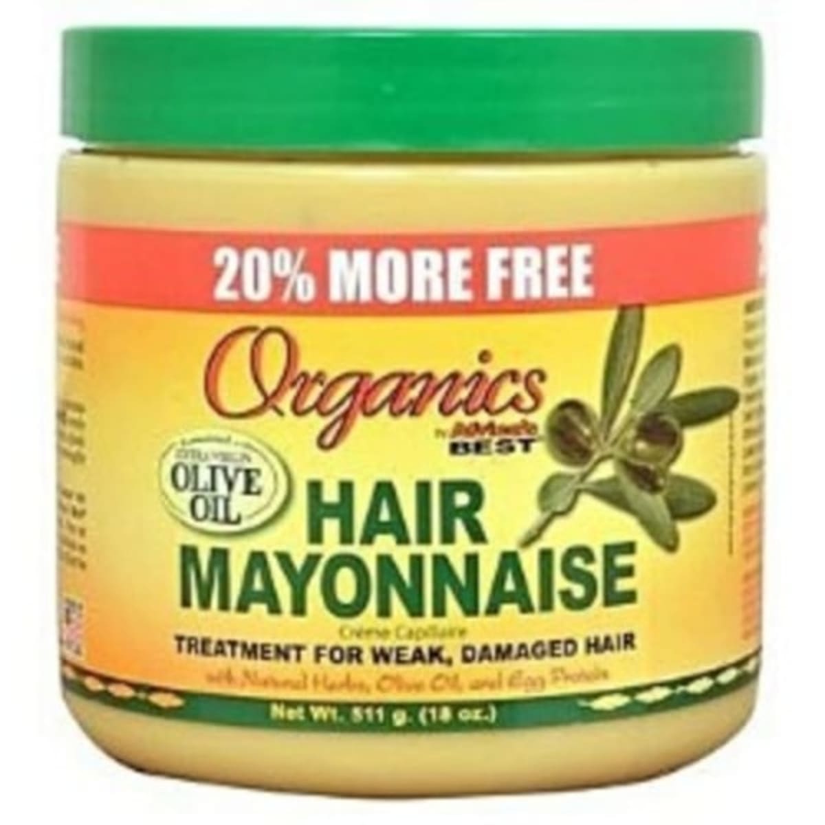 African Best hair mayonnaise enriched with olive oil - Avana