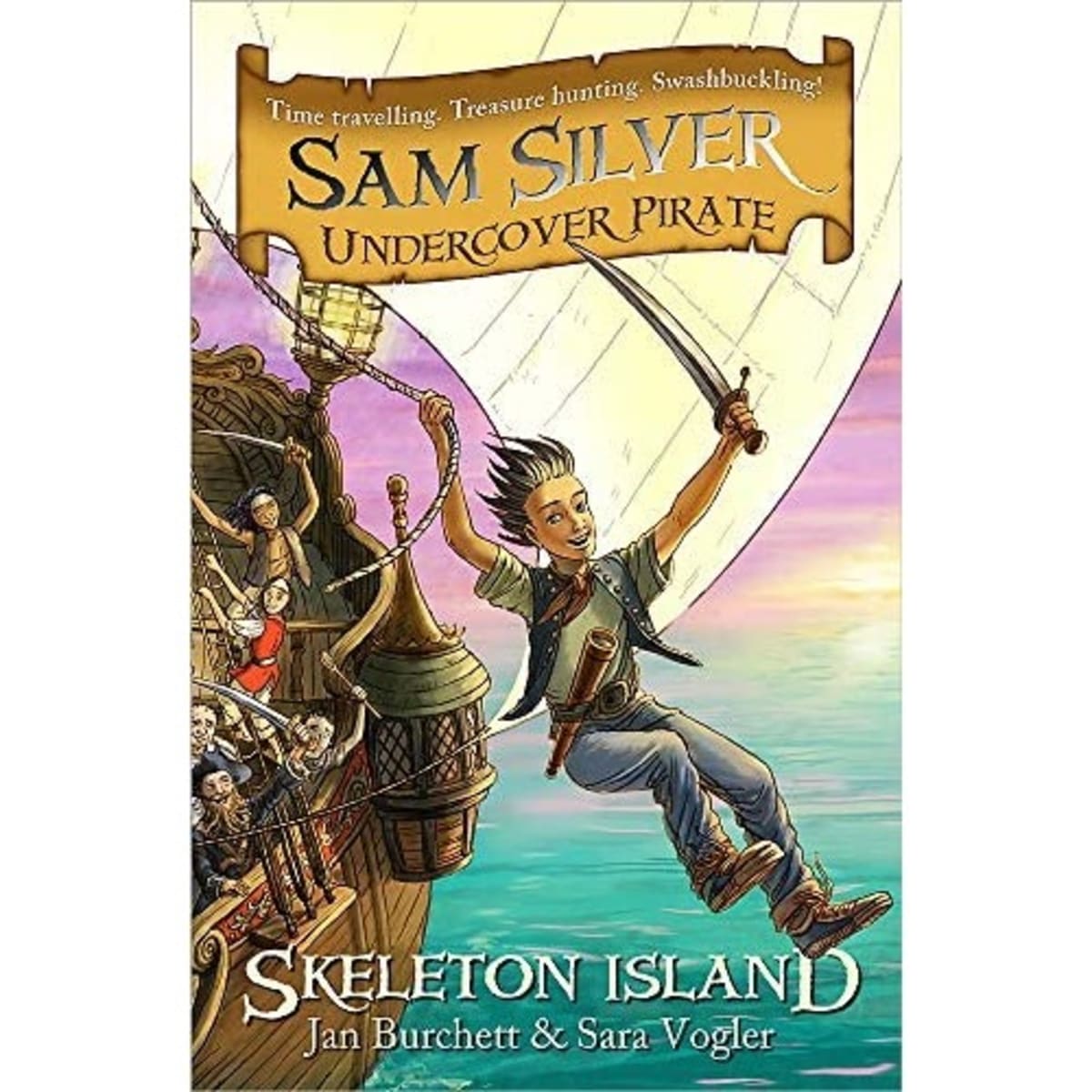 Sam　Konga　Sara　Pirate,　By　Burchett,　Silver:　Undercover　Jan　Shopping　Skeleton　Online　Island　Vogler