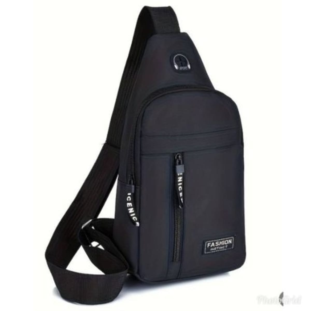 Military chest bag in black 2025