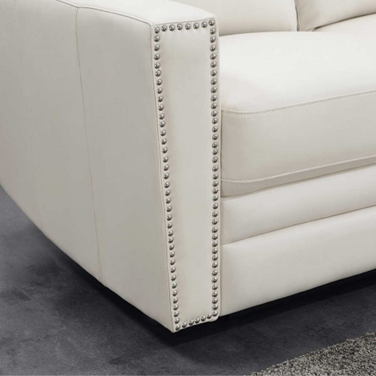 Altera leather hot sale power reclining sofa